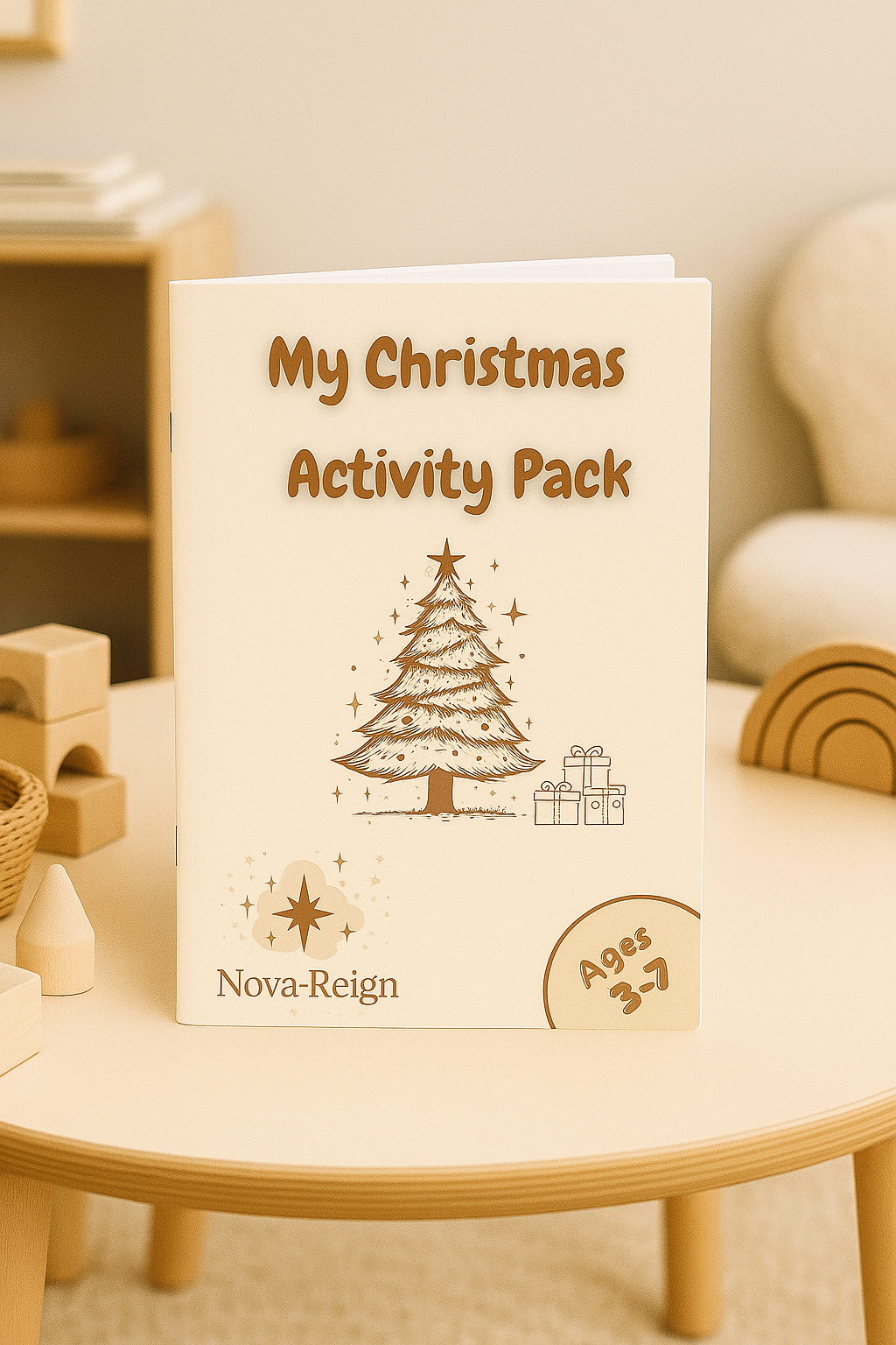 My Christmas Activity Pack (Free Printable – Ages 3–7)