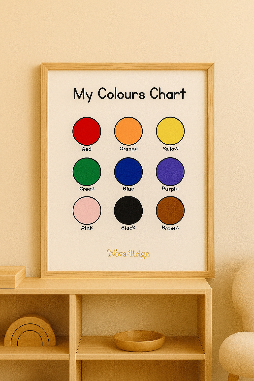 My Colours Chart (Ages 3–7) – Physical Print