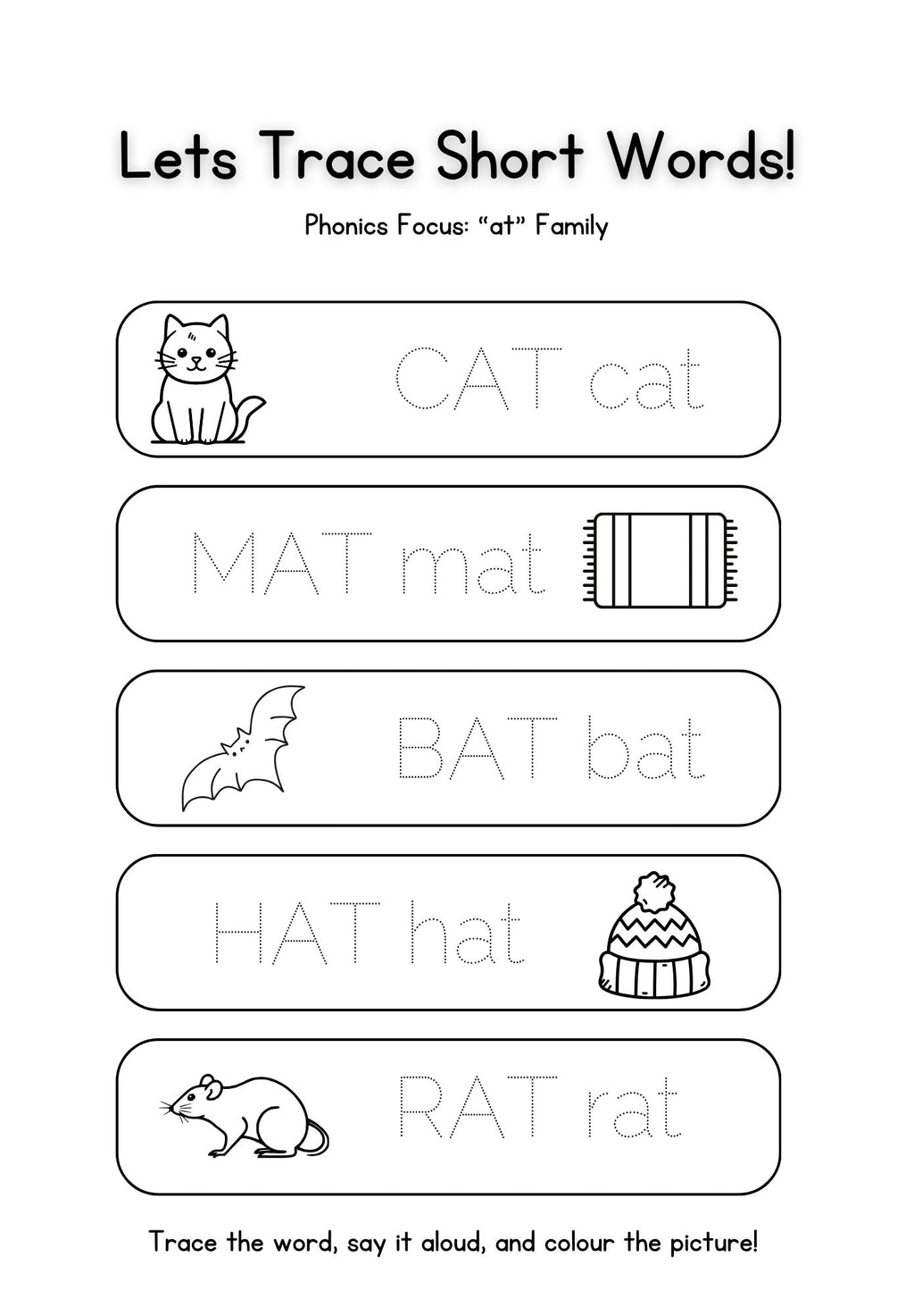 My First Tracing & Writing Workbook (Ages 4–7)