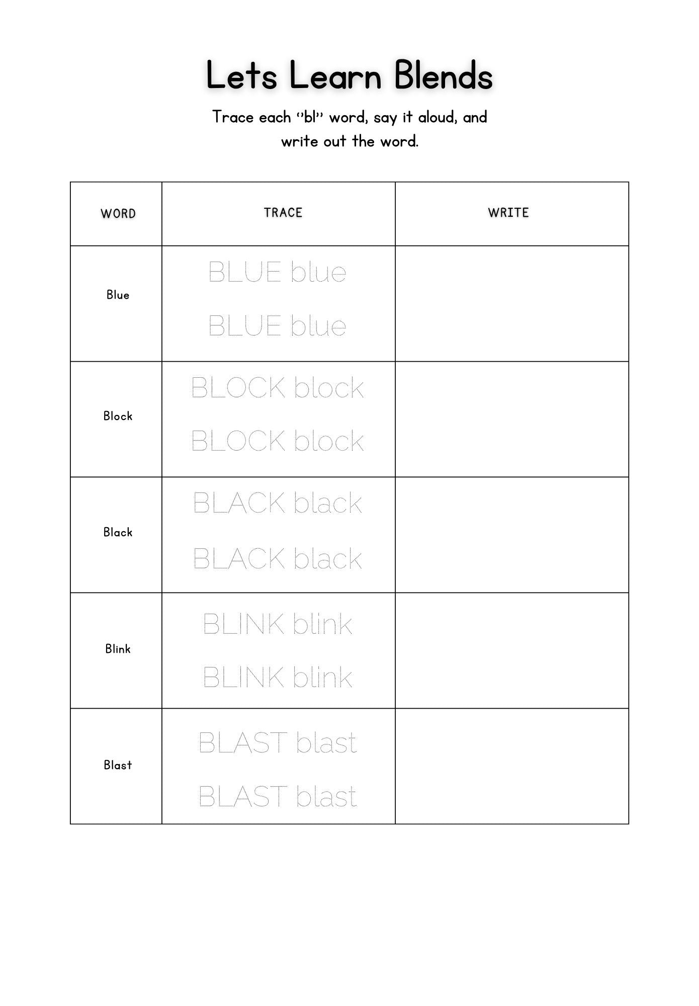 My First Tracing & Writing Workbook (Ages 4–7)