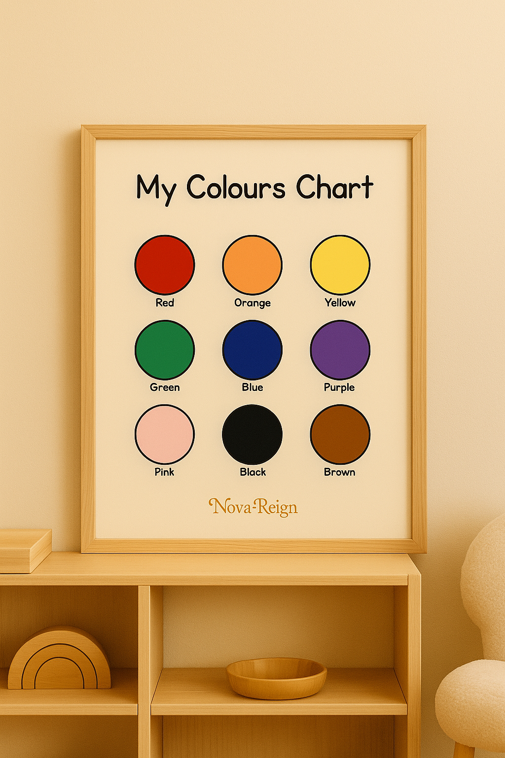 My Colours Chart (Ages 3–7) – Physical Print