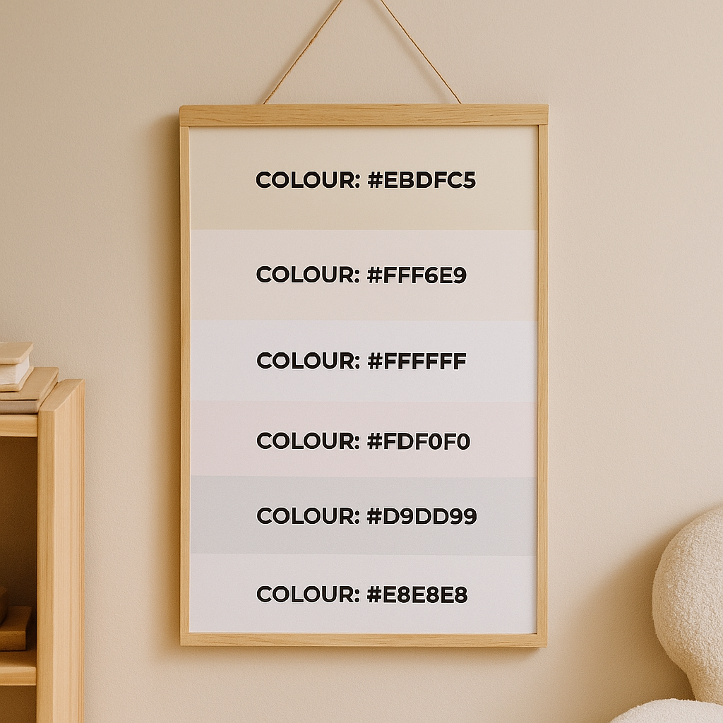 My Colours Chart (Ages 3–7) – Physical Print