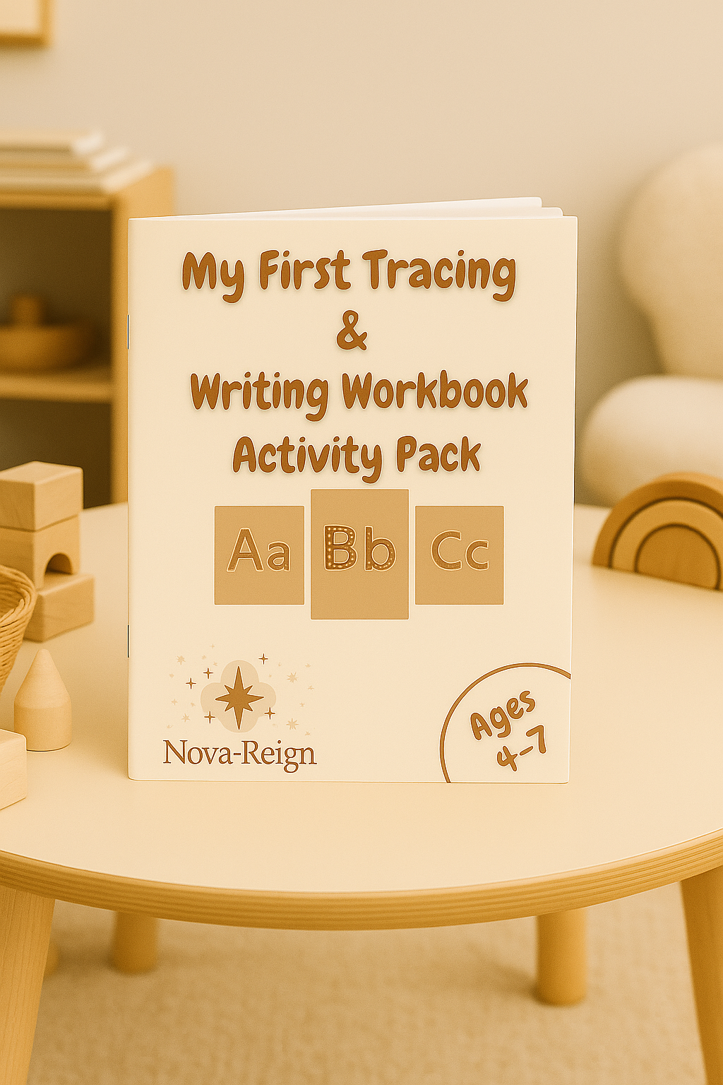 My First Tracing & Writing Workbook Activity Pack (Ages 4–7)