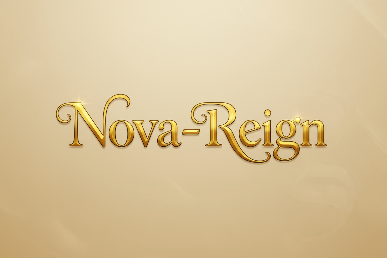 perfect but a fancier text that stands out and make it looks luxury 